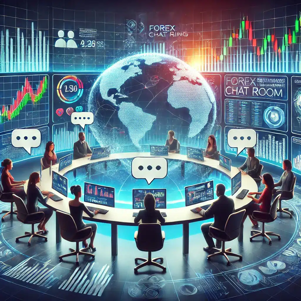 Forex brokers with live forex chat rooms?