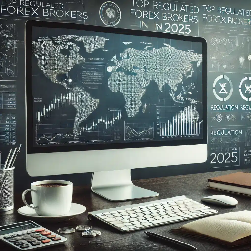 What are the top regulated forex brokers in 2025?