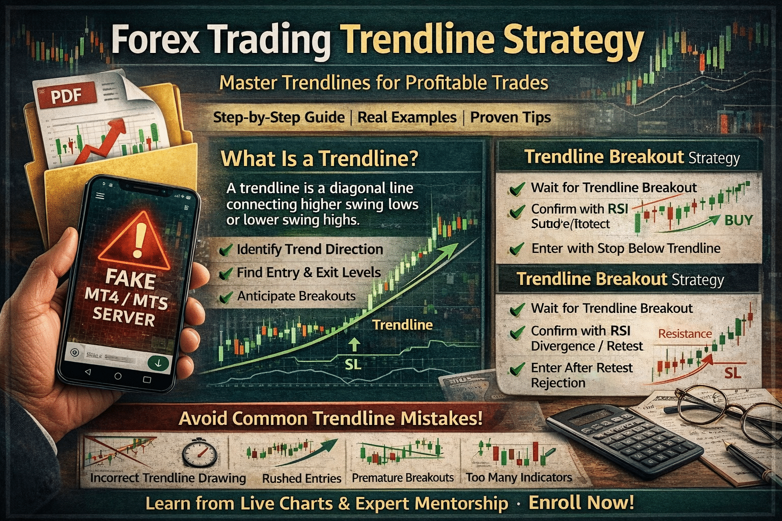 Forex Trading Trendline Strategy PDF